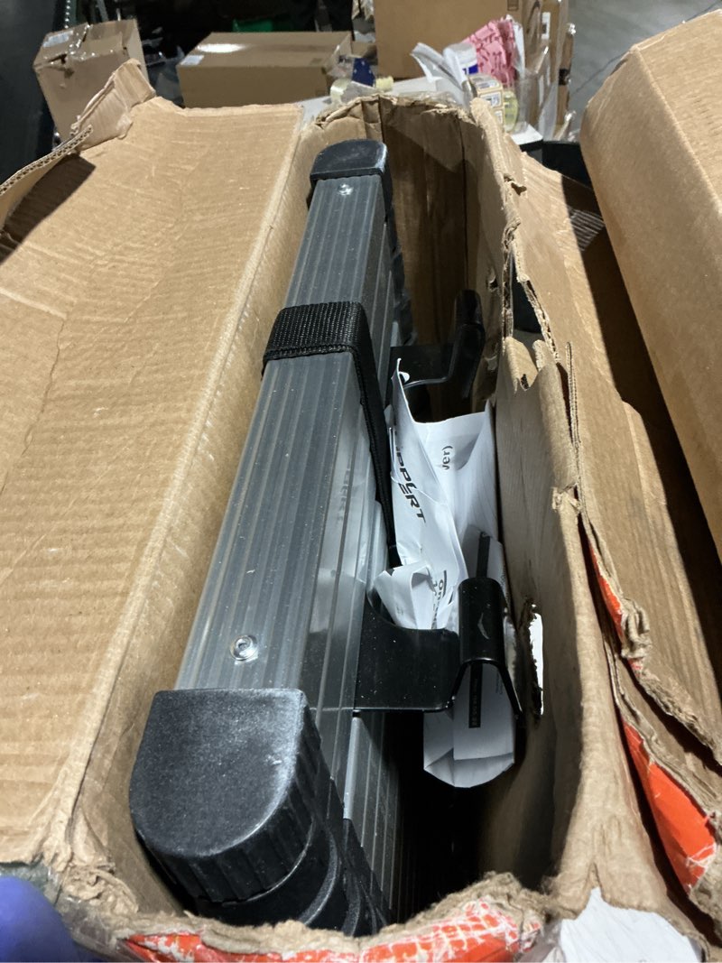 lippert components on-the-go ladder telescoping ladder for 5th wheel rvs, travel trailers and motorh