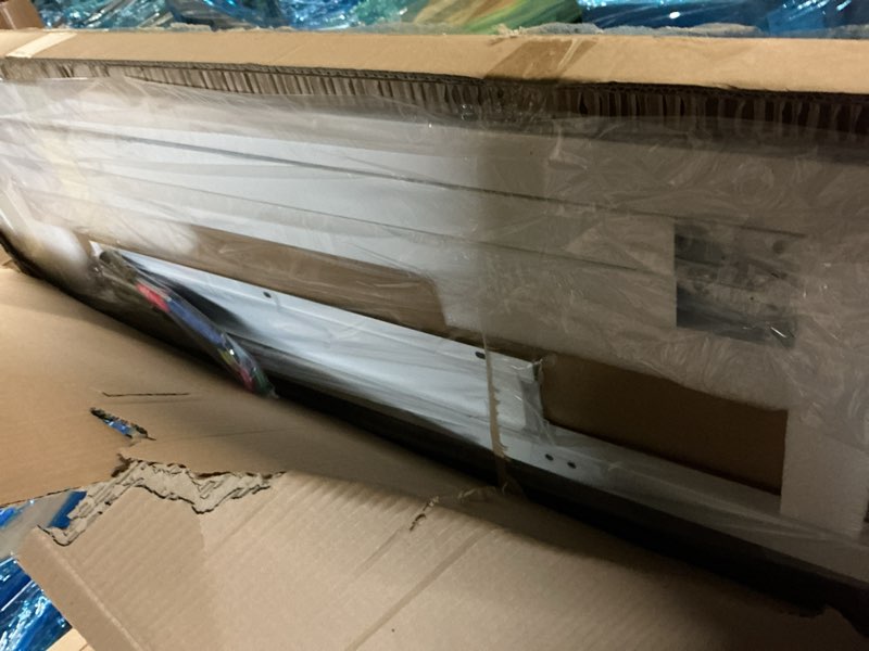 Condition photo showing As Is for maxtek Rolling Whiteboard, 72x40 Large Double-Sided White Board Dry Erase on Wheels, Giant Magnetic White Board Standing for Office, School, Home Office, Homeschool(72 x 40) 72x40 inch White