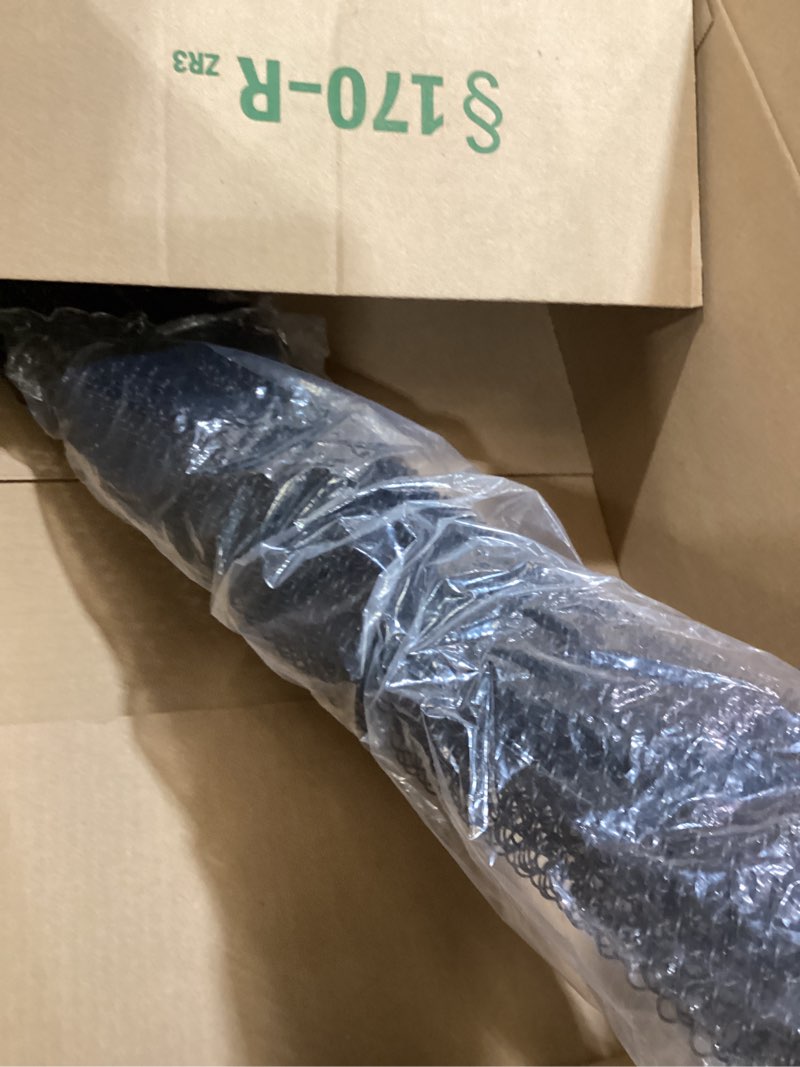 Condition photo showing As Is for 2 Pack Fireplace Mesh Screen Curtain,22”x24” Spark Guard Chain for Hearth,Metal Fireplace Replacement Black Hanging Mesh Curtain Screens for Home Wood Burning Fireplace 24" x 22"