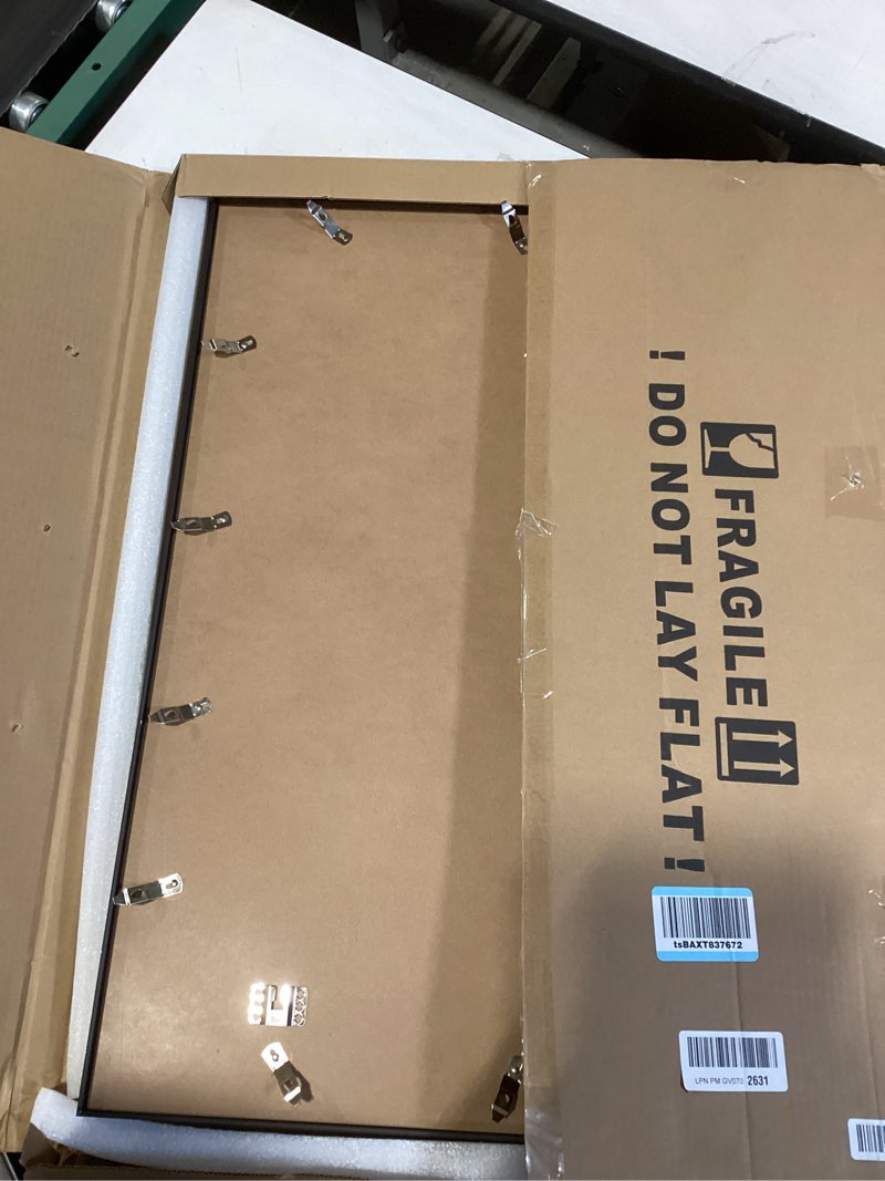Condition photo showing Good Condition for aluminum jersey frame display case 1 pack, lightweight & durable metal jersey frame with mat, pinboard, shatterproof plexiglass & hanging kit for football baseball basketball soccer hockey shirt aluminum 1 pack