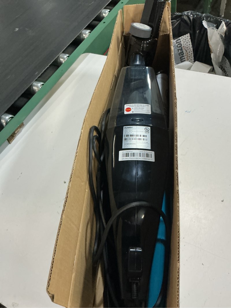 Condition photo showing As Is for eureka nes215a blaze 3-in-1 swivel handheld & stick vacuum cleaner, blue