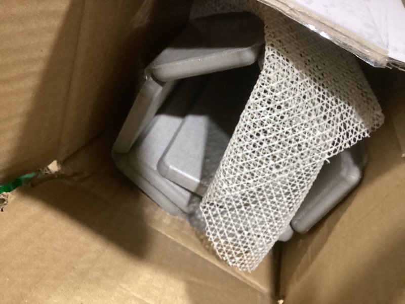 Condition photo showing As Is for Large Stone Dish Drying Mat for Kitchen Counter, Eco-friendly, Instant Drying Pad,Diatomaceous Earth Water Absorbing Mat, Foldable and Super Absorbent Dish Drying Stone Mat, 24"×16", Warm Gray Warm Gray 23.2" x 15.4"