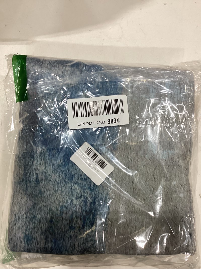 Condition photo showing Good Condition for Vintage Bath Towels Set,Retro Blue Grey Abstract Art Painting 3 Piece Soft Towel Set(1 Luxury Bath Towel 1 Hand Towel 1 Washcloth) Absorbent Bathroom Towels Decorative Kitchen Shower Towel Blue_grey 60"x30"+ 28"x16"+ 13"x13"