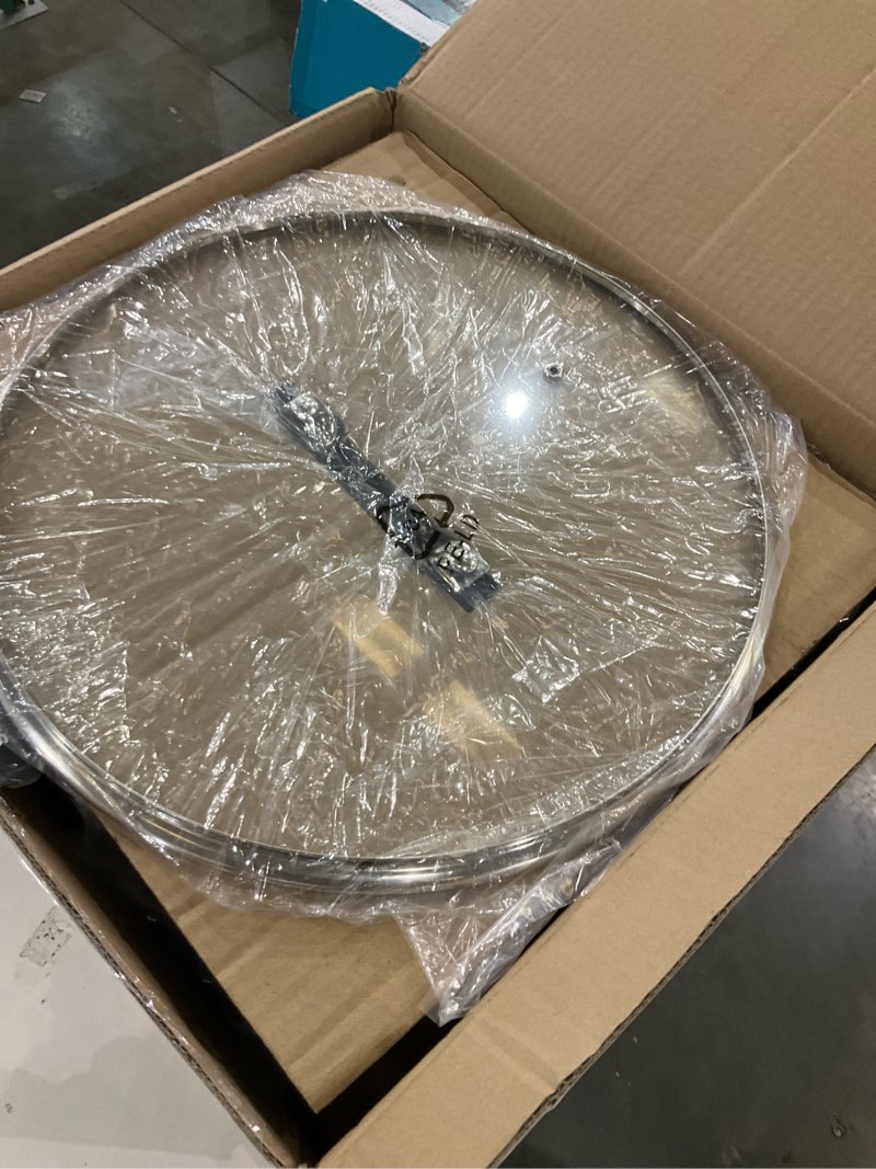 Condition photo showing New/Like New for P&P CHEF 24 QT Stock Pot with Lid, Stainless Steel Large Cooking Pot, Soup Canning Stockpot for Stewing Simmering, Tri-ply Bottom for All Stoves, Heavy-Duty &Dishwasher Safe & Food-Grade 24 Quarts