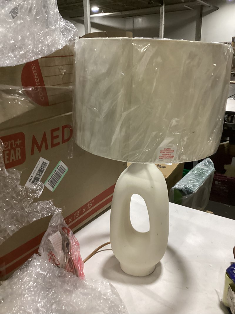 Condition photo showing As Is for * similar to** ** scoff marks and lamp shade dented** lamp for bedroom bedside lamps table lamps simple nordic bedroom table lamp, creative romantic home lamp(color:b,size:button)