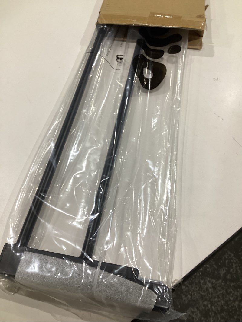 Condition photo showing Good Condition for BABELIO Metal Baby/Dog Gate Extender, 5.5inch (14cm) Black Pet Gate Extension, Extra Wide Pet Gate Accessories for Stairs & Doorways, NO Need Tools NO Drilling, 36" Tall 36" High, 5.5" Wide Extension Black