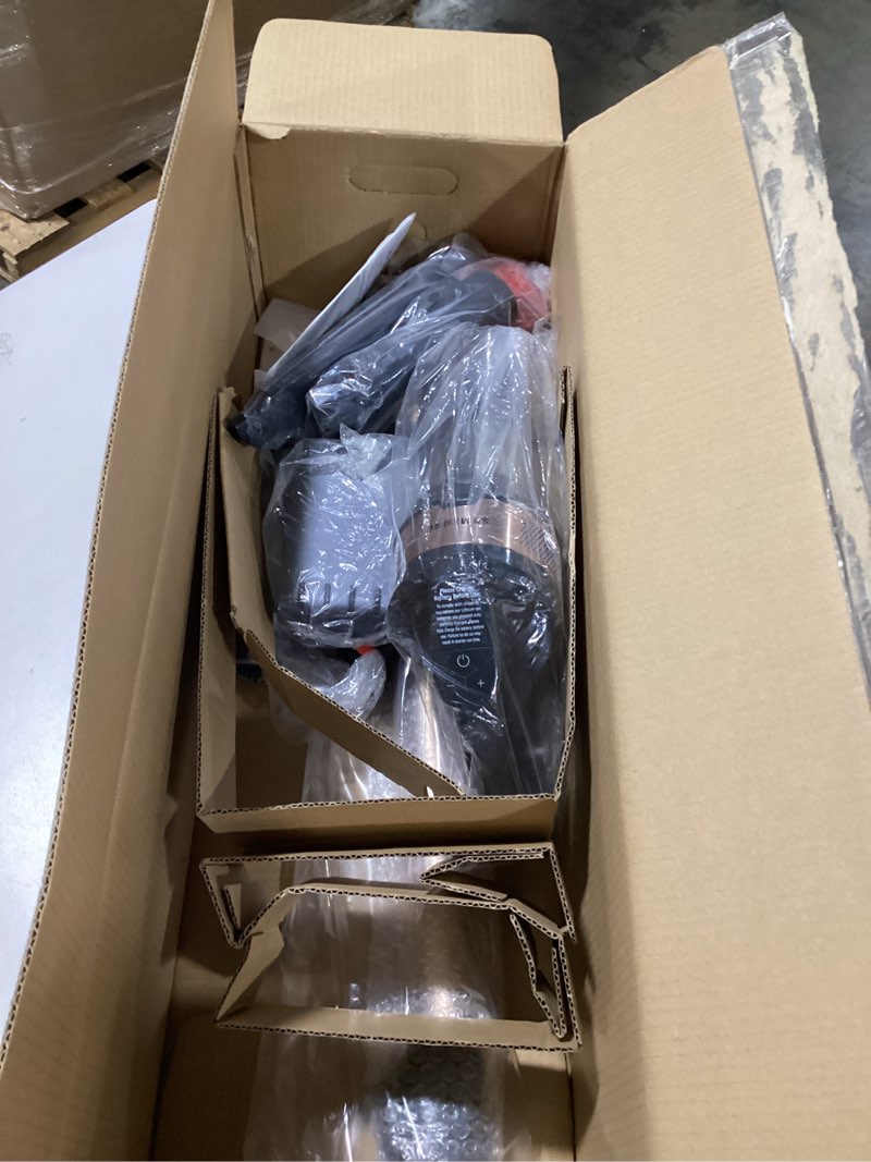 Condition photo showing Good Condition for Shark VACMOP Cordless Hard Floor Cleaner, Vacuum and Spray Mop, Powerful Suction, Lightweight, LED Headlights, Includes 4 Disposable Pads, 12oz Multi-surface Cleaning Solution, Gray, VM252 Gray - 4 Pads