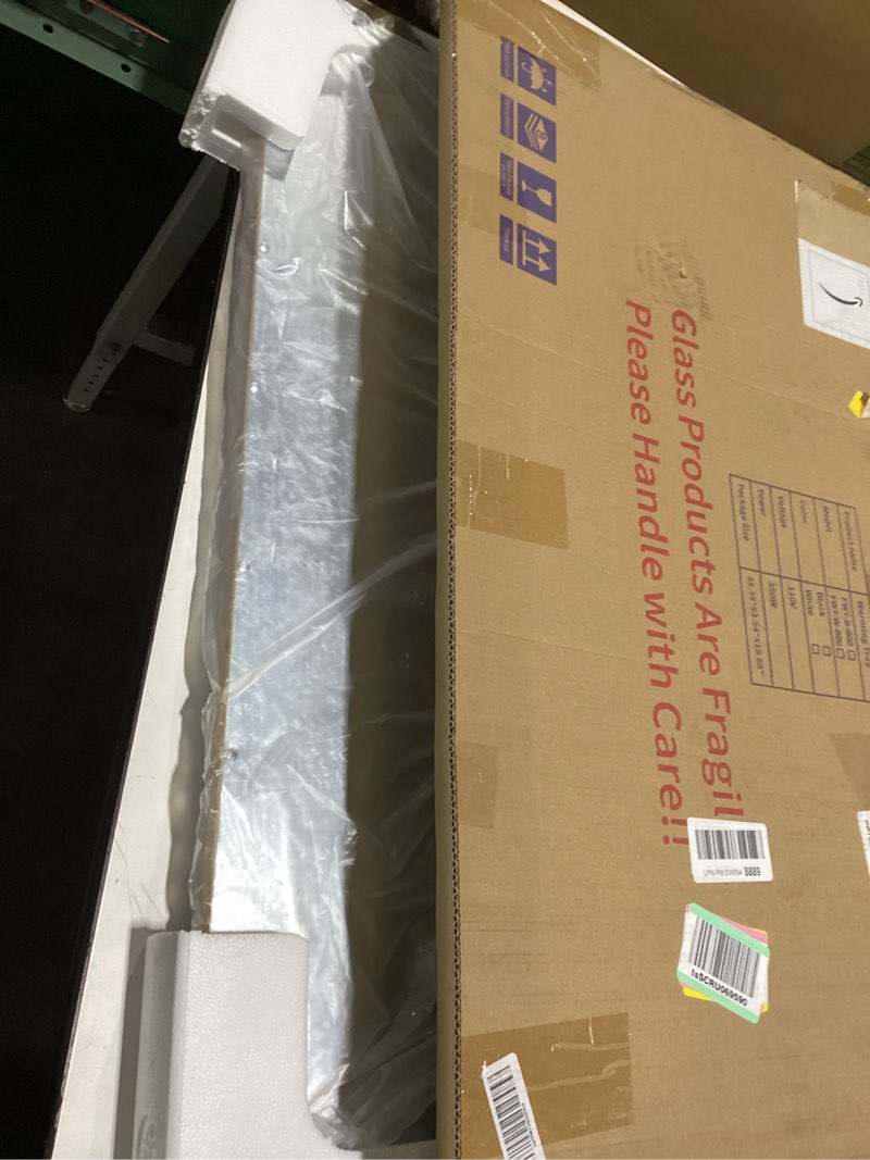 Condition photo showing Good Condition for Warming Mat for Food (XXL32 x18), Warming Trays for Buffets Party and Daily Use, Temperature Control Food Warmer, Full Surface Tempered Glass Top Heating Food Warming Mat, Black Electric Warming Tray Black Extra Large-32"x18"