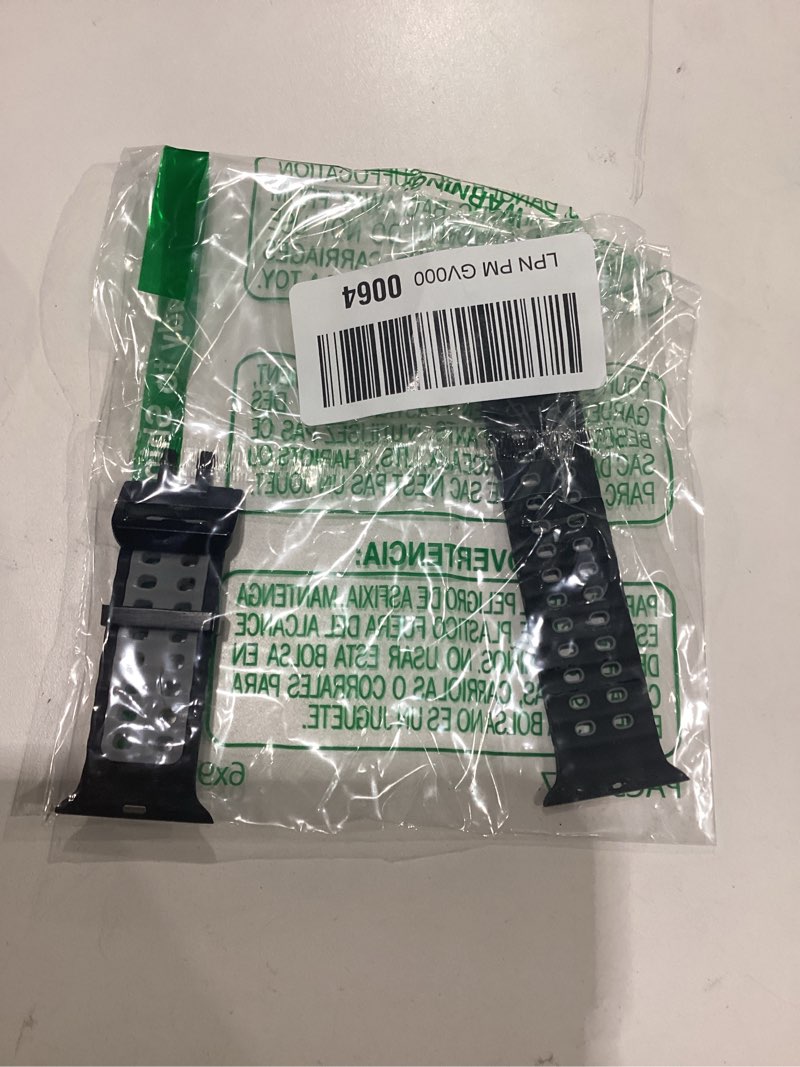 Condition photo showing Good Condition for breathable ocean band compatible with apple watch ultra 3/2/1 49mm,s11/10 46mm,9/8/7 45mm,se3/se2/se/6/5/4 44mm,3/2/1 42mm, adjustable silicone band breathable sport strap, black/gray