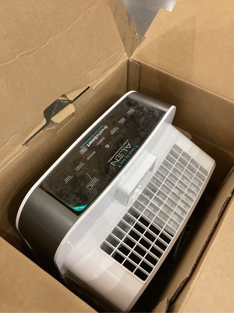 alen air purifier breathesmart 75i hepa with odor filter for large rooms up to 2800 sq. ft. - perfec