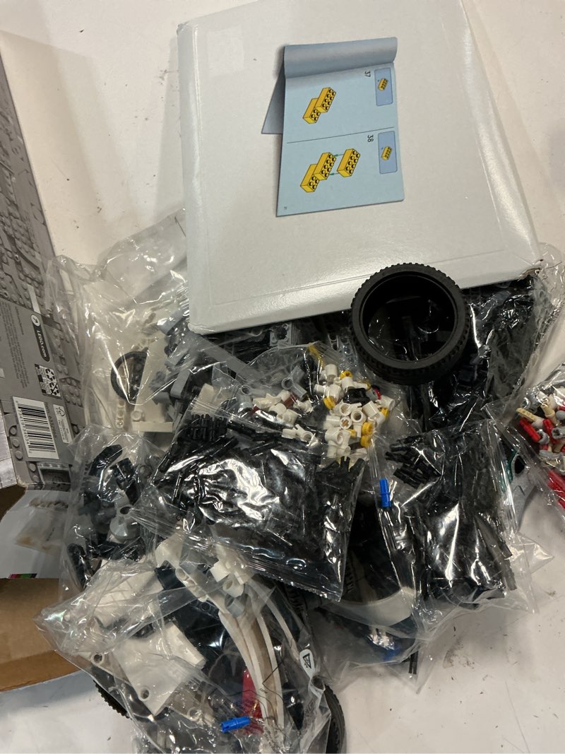 Condition photo showing As Is for lego icons porsche 911 10295 building set, collectible turbo targa, 2in1 porsche race car model kit for adults and teens to build, gift idea standard packaging