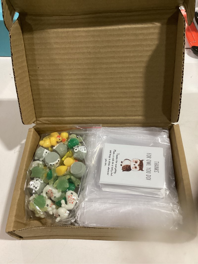 Bajorp Animal Pun Note Cards,50 Set Employee Appreciation Gift Bulk Small Gifts for Coworkers,Funny 