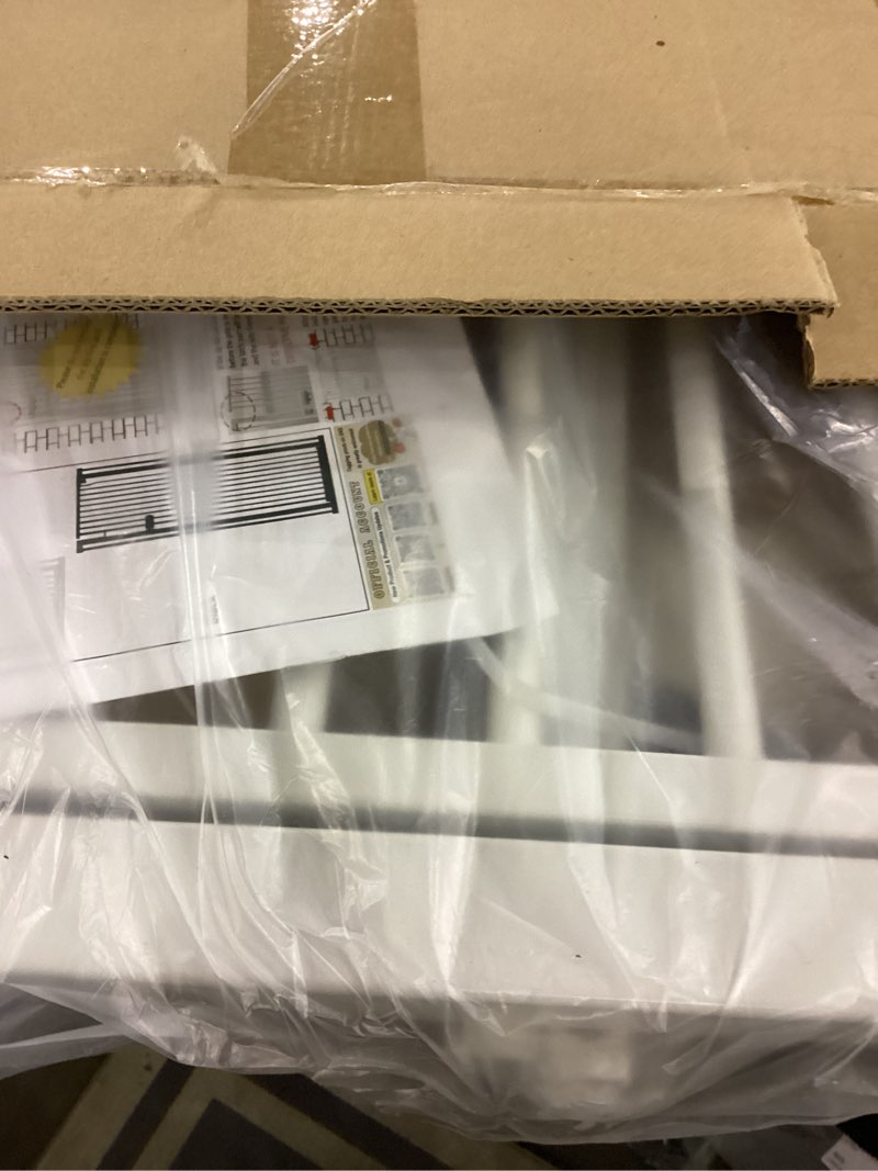 Condition photo showing Good Condition for Lumizone Extra Tall Cat Gate 55.12" High Pressure Mounted Extra Wide 2025 New (17 Sizes) 1.37" Gap No Drilling Auto-Close One-Handed Operation Tall Pet Gate for Dogs(White, 26.18"-29.91"/66.5-75.5cm) 26.18"-29.91"/66.5-75.5cm White