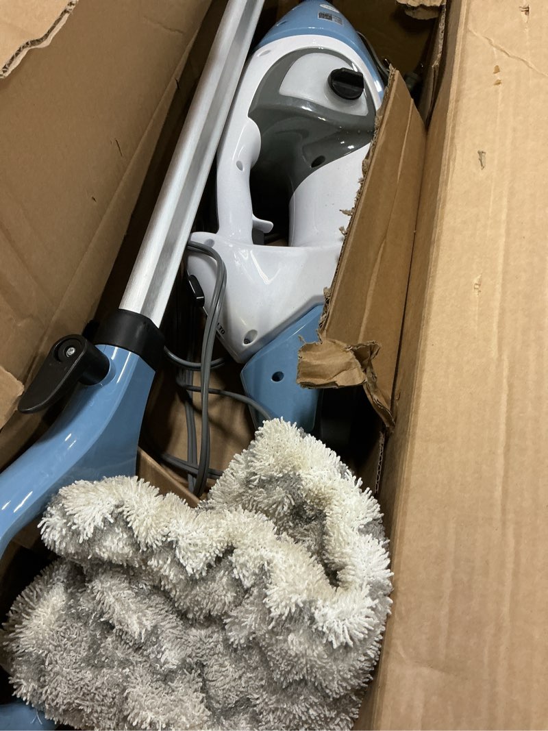 Condition photo showing As Is for Shark Lift-Away 5-in-1 Steam Mop with Detachable Handheld Steam Cleaner, for Whole Home Cleaning including Sealed Hard Floors, Kitchens, Bathrooms, Upholstery, Cars, Grout & more, Blueberry, S3972BRN Steam Lift-Away (Premium)