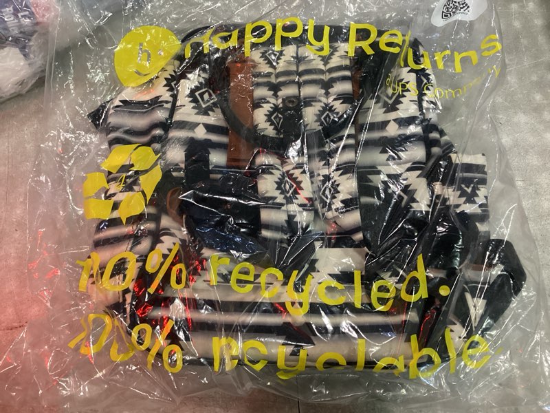 Condition photo showing New/Like New for montana west wrangler diaper bag backpack aztec callie bag travel backpack purses western multi-function baby bags for mom black