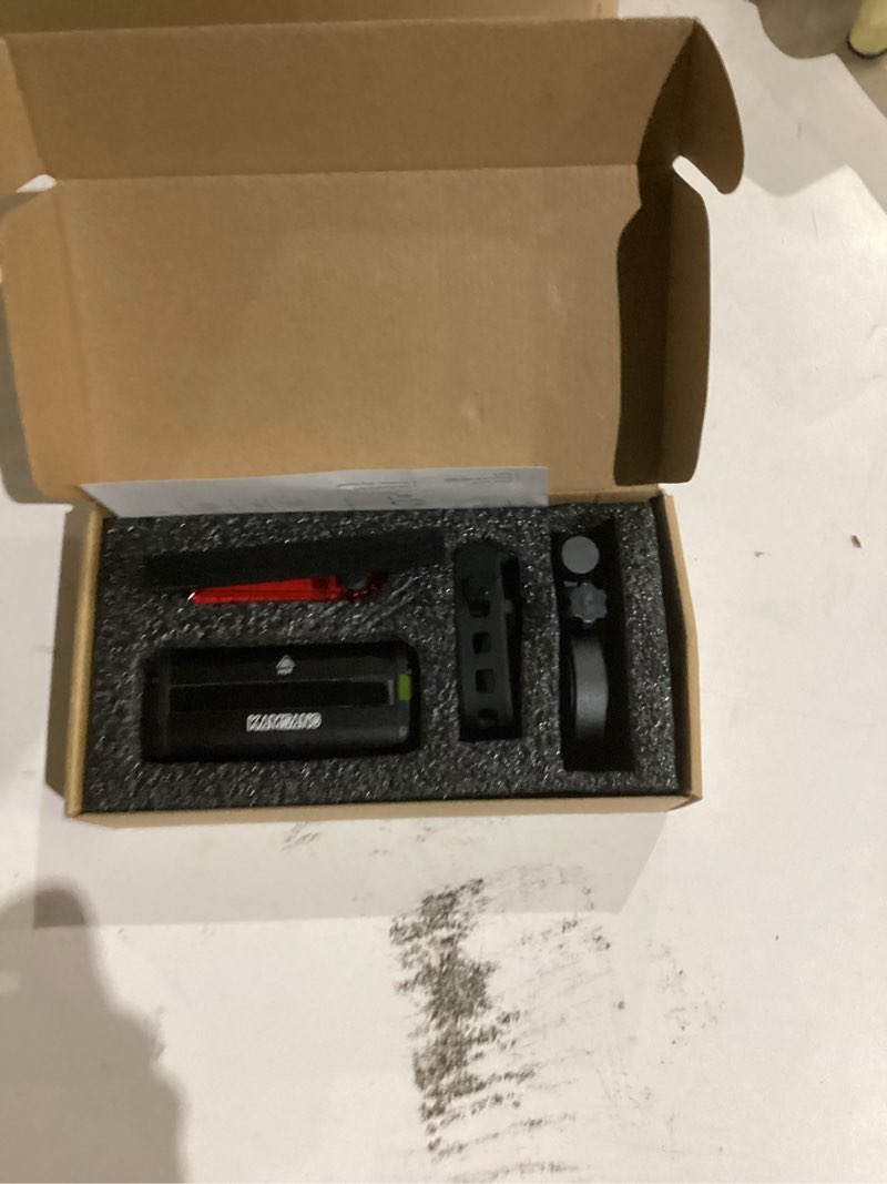 Condition photo showing New/Like New for Bike Light Set for Night Riding,Bright Rechargeable Bicycle Headlight Set High Beam Low Beam,USB LED Bicycle Light,Waterproof Bike Headlight and Taillight for Adult Kid Mountain 610-056