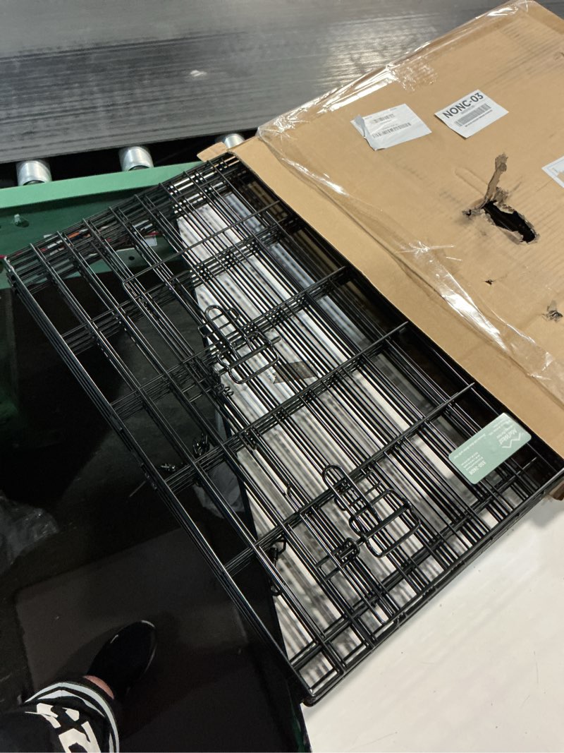 Condition photo showing Good Condition for MidWest Homes for Pets Dog Exercise Pen & Playpen, 24"W x 24"H, With Door, Black