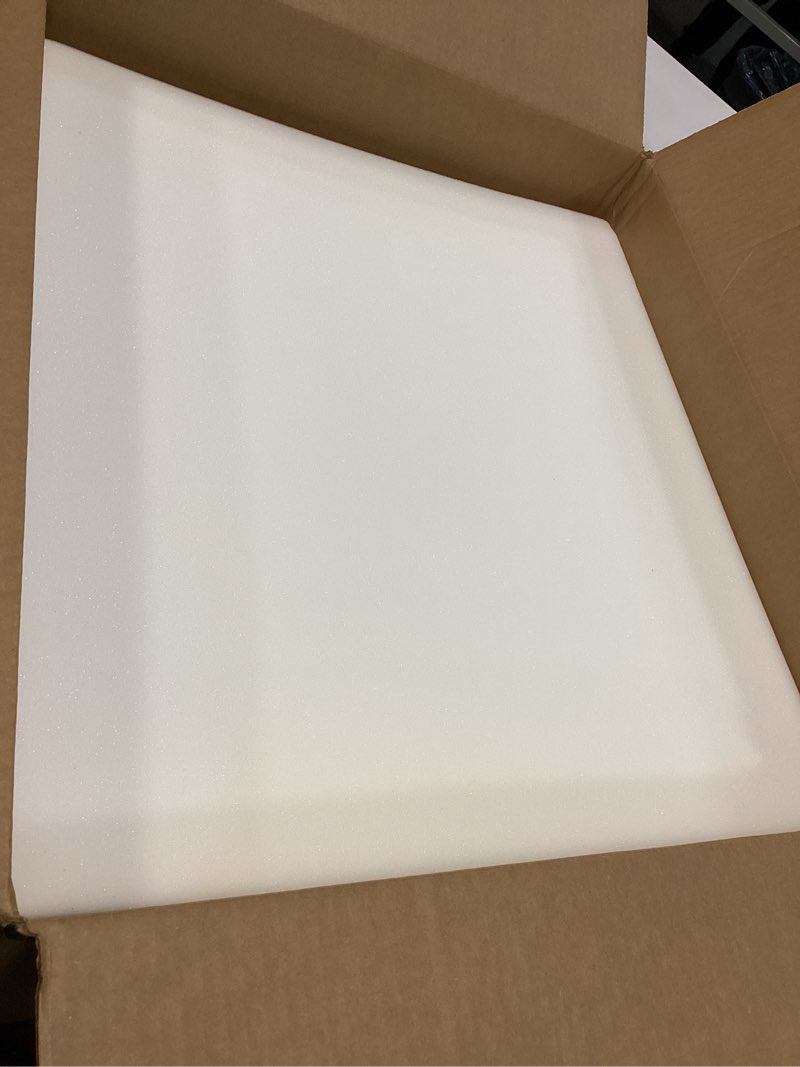 Condition photo showing Good Condition for foamyfoam 2pack high density 6 inch thick, 24 inch wide, 24 inch long upholstery foam, cushion replacement 6" x 24" x 24" (2 pack)