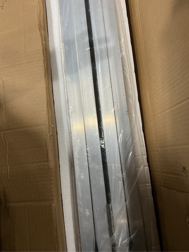 Condition photo showing Good Condition for fachnuo 6 feet portable wheelchair ramp with sopport legs, non-skid aluminum handicap ramps, folding threshold wheel chair ramp for home steps, stairs, entry, threshold, doorways, 800lbs capacity aluminum 6ft(using height 6-18'')