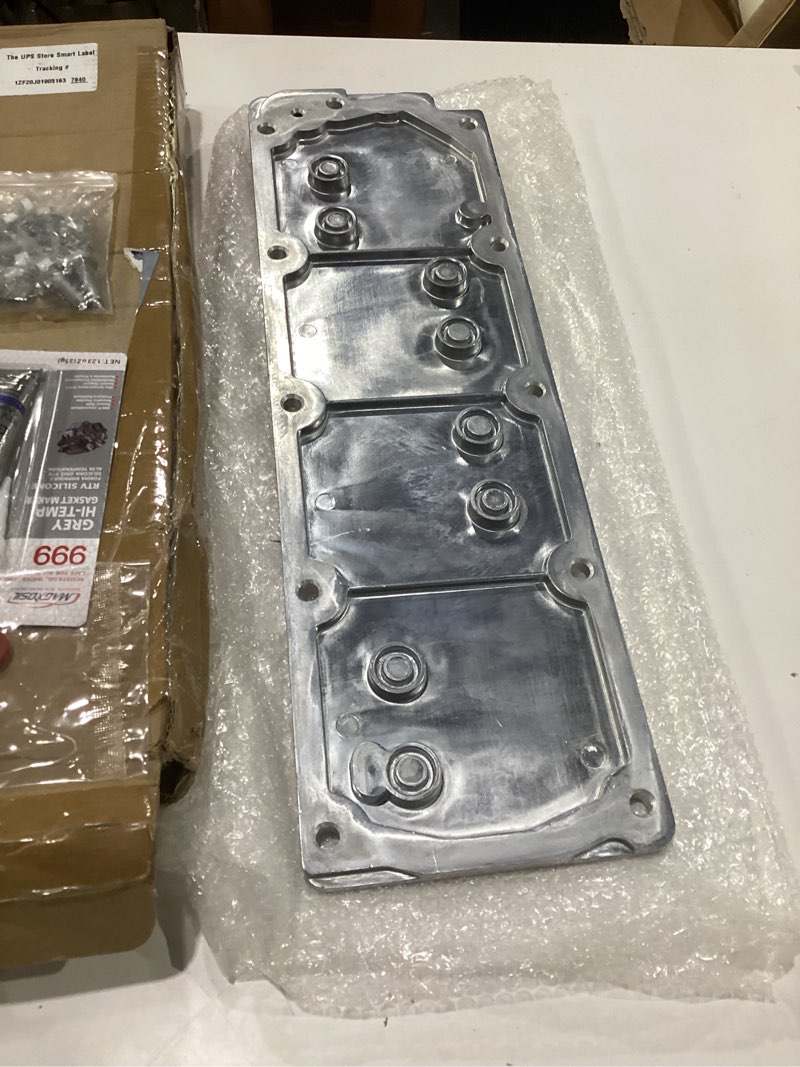 Condition photo showing New/Like New for ls gen 4 valley cover plate kit non afm/dod valley pan fit for 2007-2013 chevy gmc cadillac silverado sierra suv, ls2 ls3 ls7 l92, 4.8l 5.3l 6.0l 6.2l, replace # 12598832