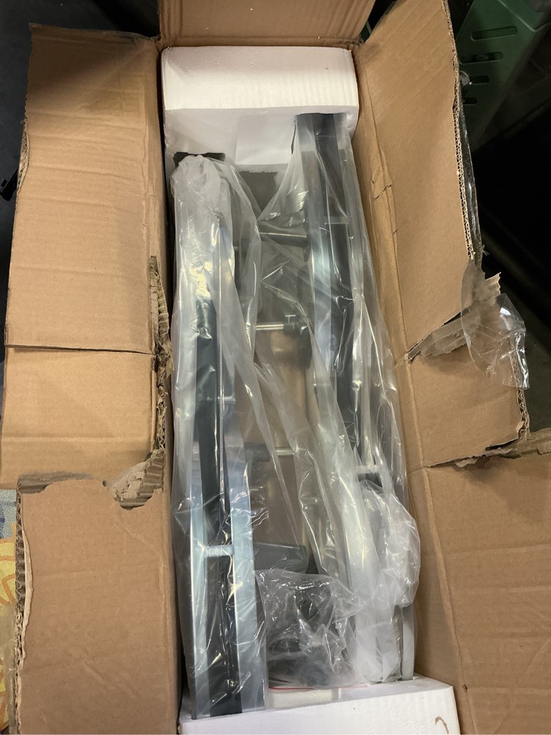 Condition photo showing Good Condition for Blind Corner Cabinet Pull Out Organizer, Soft Close Swing Left Pull Out Cabinet Organizer 30inch, Corner Cabinet Lazy Susan for Cabinet Blind Shelf, 2 Tiers Tray, Adjustable Height 30in-Left Open