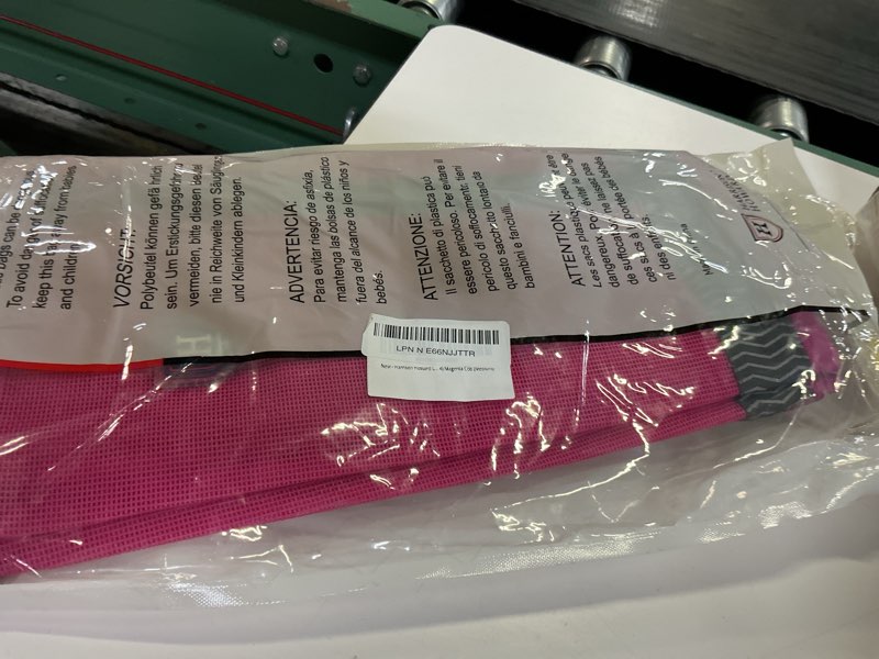 Condition photo showing Good Condition for harrison howard loose-fitting horse fly boots uv-protective, durable fine mesh leggins with reflective strips (set of 4) medium magenta