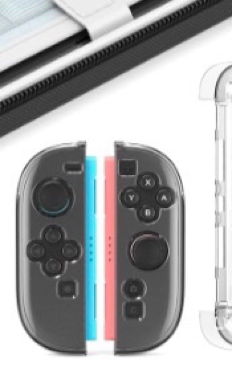 HEYSTOP Switch 2 Clear Case Compatible with Nintendo Switch 2, Switch 2 Case with 4K HD Screen Prote