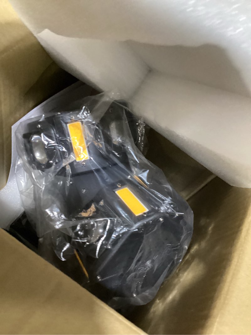 Condition photo showing New/Like New for Moving Head Stage Light RGBW 12LED Lights Rotating Beam Stage Uplighting Lights for Events Sound Activated DMX512 Light for DJ KTV Disco Party Wedding Concert Christmas Festival 1HEAD Stage Light