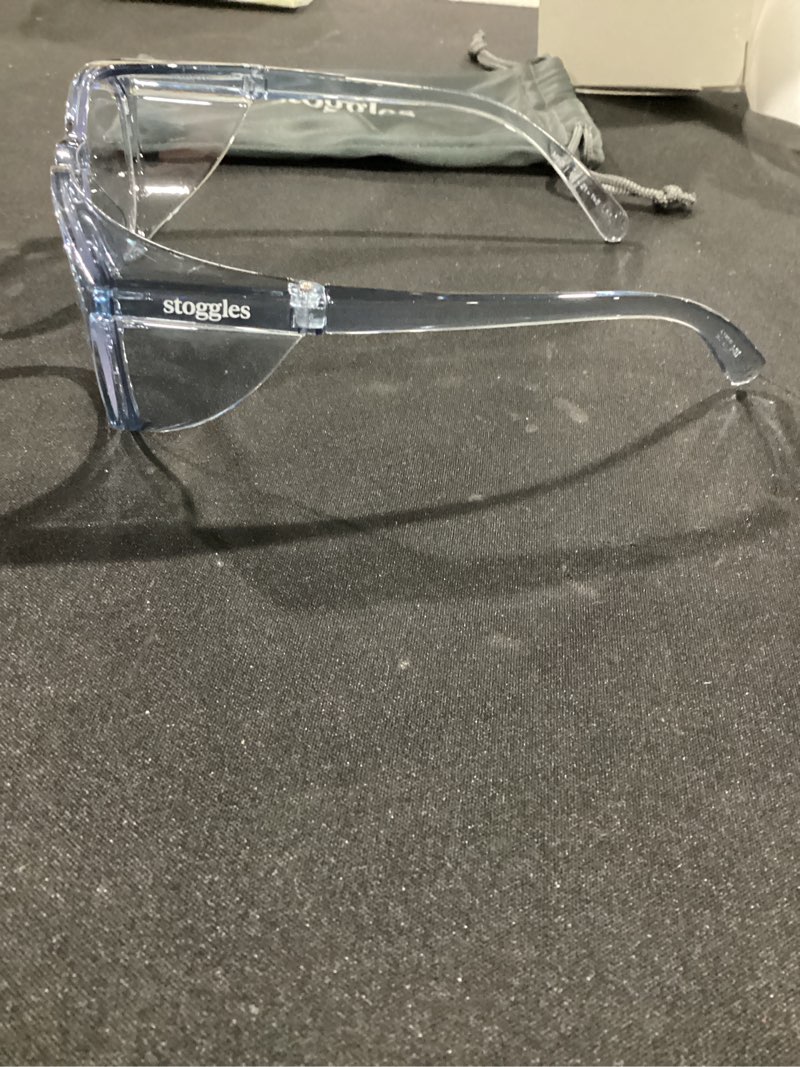 Condition photo showing New/Like New for Stoggles Square Z87.1 Certified Polycarbonate Safety Glasses, Scratch & Shatter-Proof, Blue-Light & 