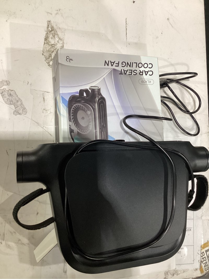 Condition photo showing Good Condition for car seat fan for driver & backseat - 2026 upgraded mini portable usb back cooling fan kids baby quiet headrest neck fan accessories with 3 adjustable wind speeds for almost vehicle jeep van rv truck