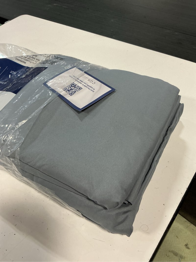 Condition photo showing Good Condition for king size 4 piece sheet set - comfy breathable & cooling sheets - hotel luxury bed sheets for women and men - deep pockets, easy-fit, soft and wrinkle free sheets - steel blue oeko-tex bed sheet set 05 - steel blue king