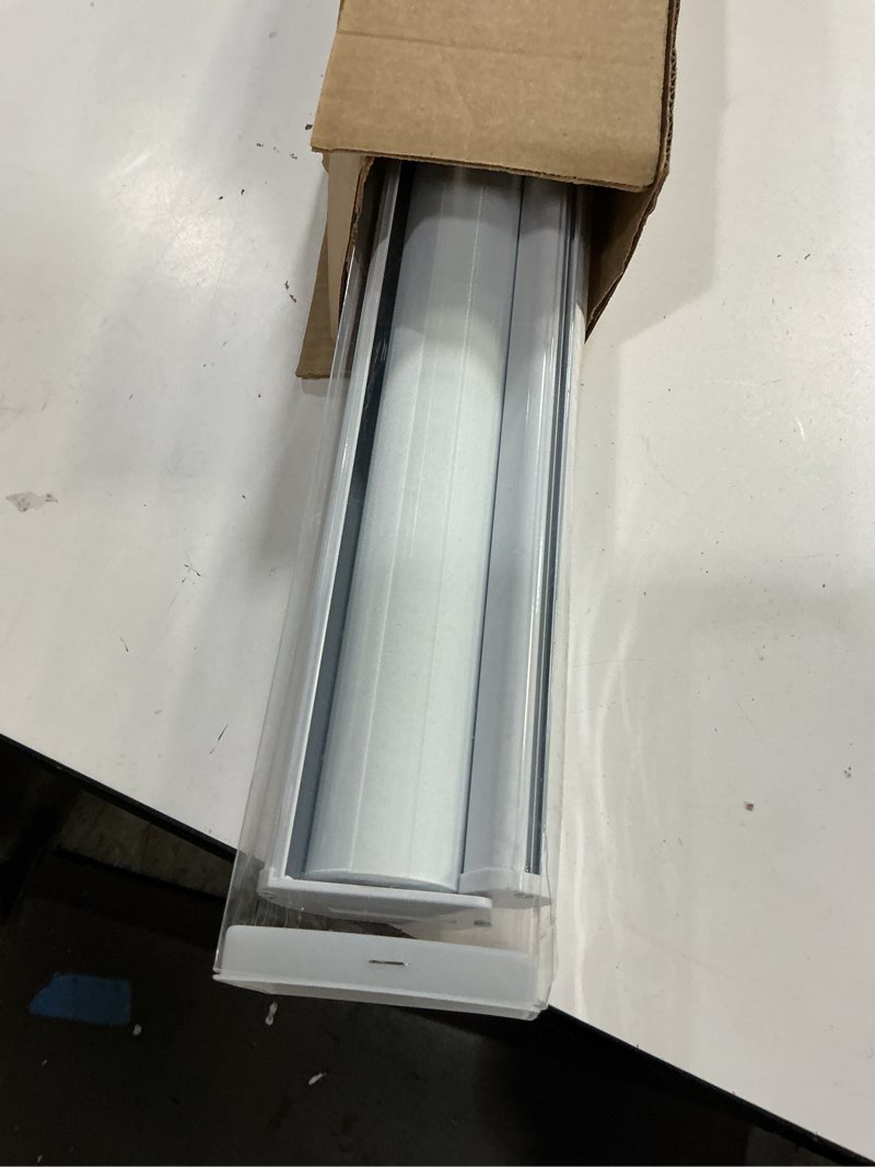 Condition photo showing Good Condition for persilux zebra blinds cordless, zebra roller shades for windows (48" w x 72" h, white) light filtering day and night window drapes sheer shades for home, bedroom and sliding door easy to install 48"w x 72"h white