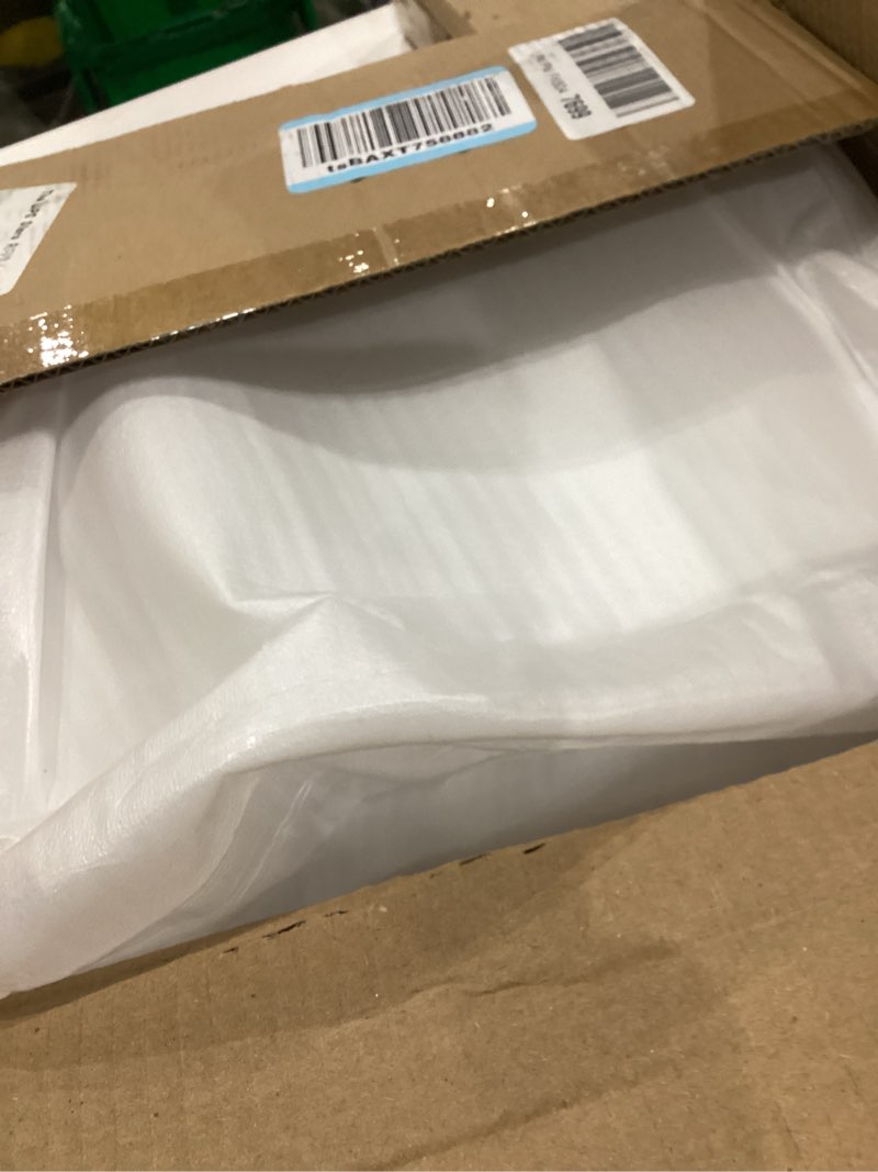 Condition photo showing New/Like New for 24 Pack Clear Acrylic Shelf Dividers for Closet Shelf Organizer of Bedroom Kitchen Office Bathroom Organizer for Clothes Books Hats and Handbags