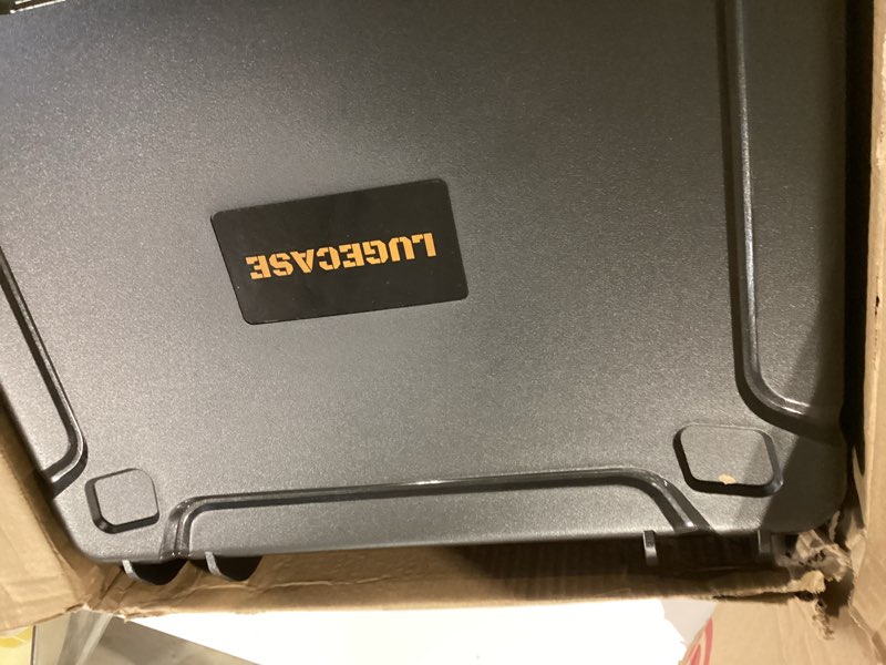 Condition photo showing New/Like New for pistol gun case for multi handguns - hold multiple pistols & magazines, pre-cut waterproof hard shell gun box, tsa approved pistol case for sig sauer, smith & wesson, for colt, for revolver, for glock 6 pistol case& 16 magazine