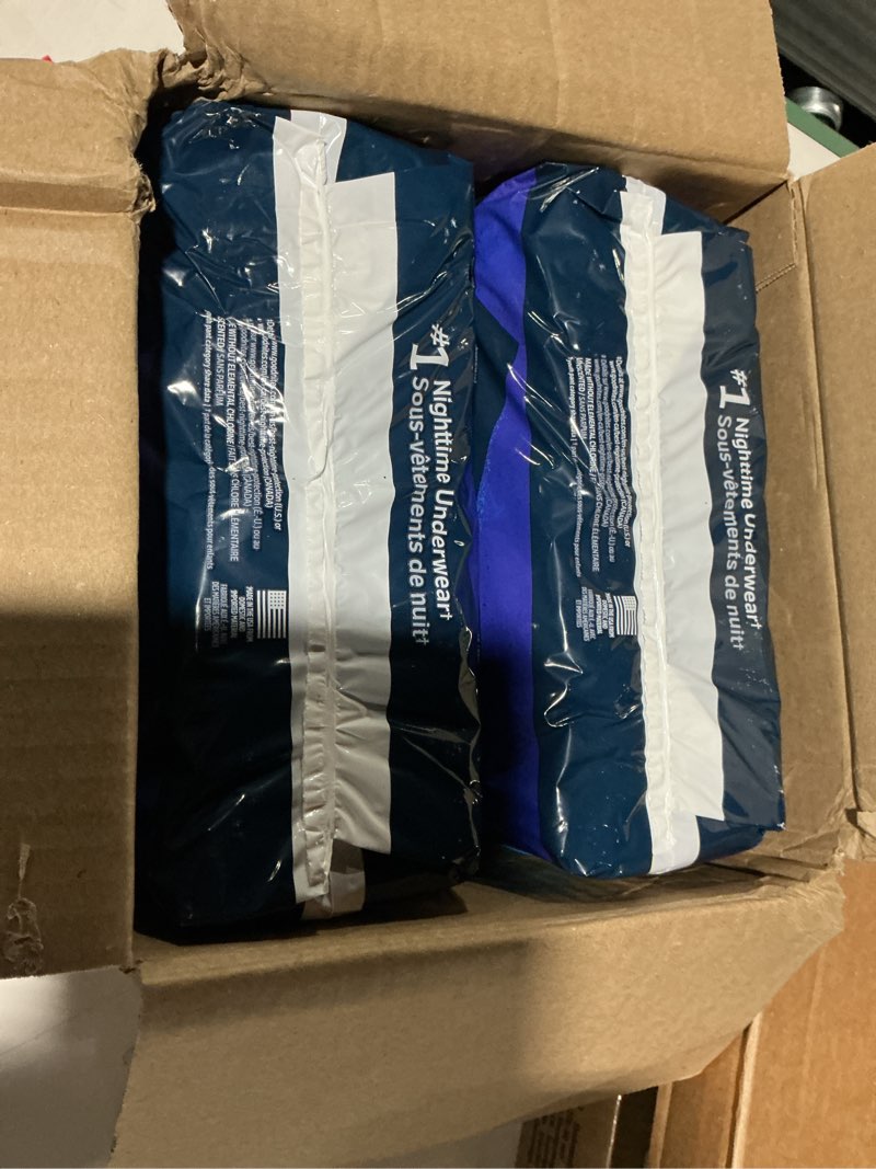 Condition photo showing New/Like New for GoodNites Boys Nighttime Bedwetting Underwear