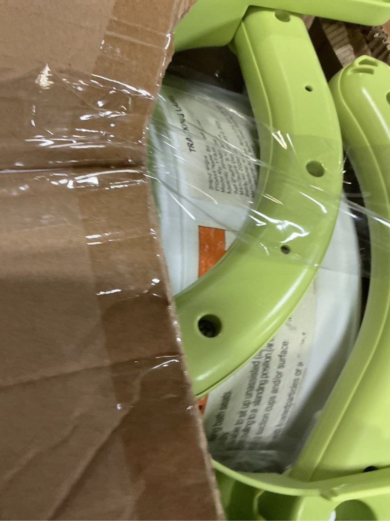 Condition photo showing As Is for baby bath seat for babies 6 months & up non-slip toddler bath seats for sitting up infant bathtub chair with suction cups and soft cushion for baby shower tub seat green