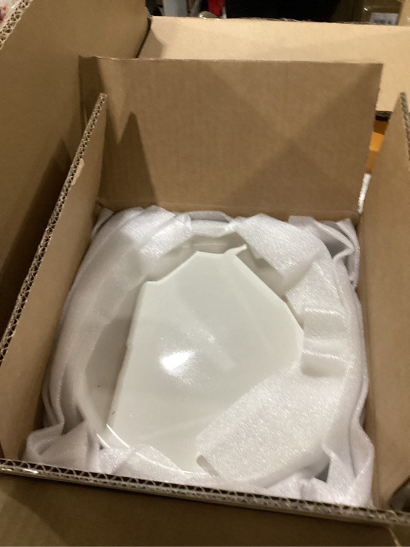 Condition photo showing New/Like New for dinnerware sets 12 pcs, ceramic plates and bowls set for 4,stoneware chip and scratch resistant dish set, microwave & oven & dishwasher safe - matte white