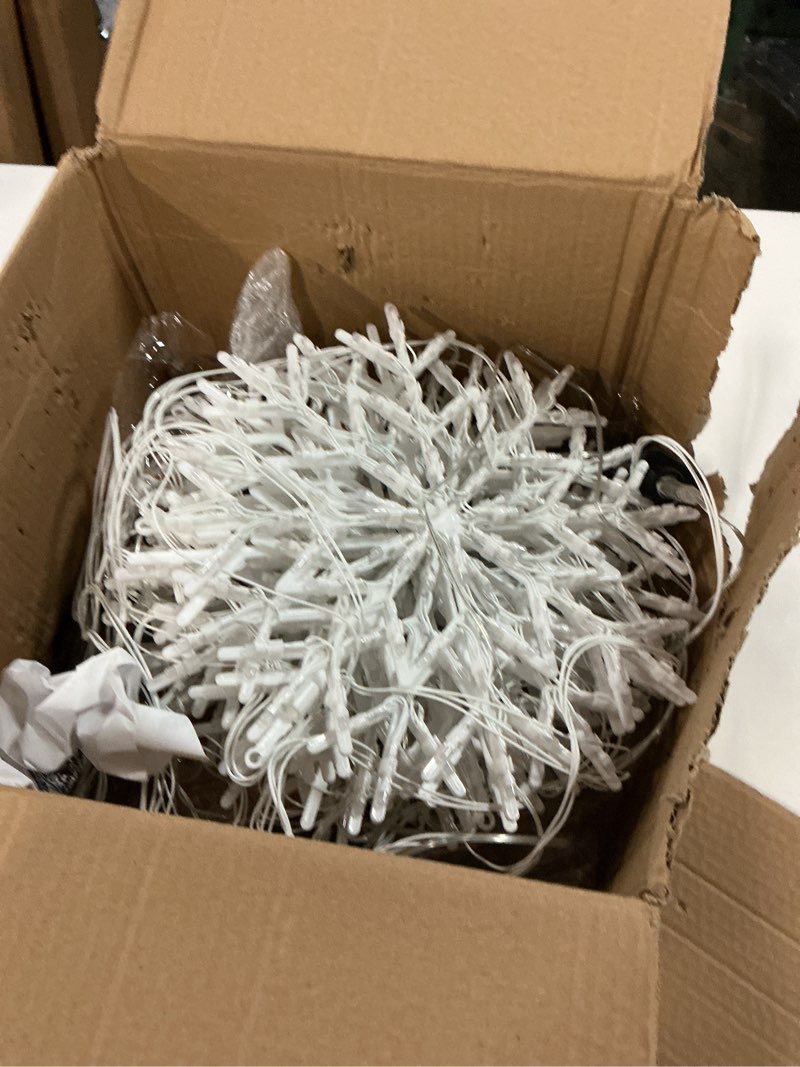 Condition photo showing Good Condition for Brightown Pathway Lights Outdoor Christmas Decorations, 2 Set Total 20-Pack Large Waterproof Stake Decorative Light for Outside Sidewalk Yard Lawn Path Walkway Driveway Marker Stake, Warm White Warm White Lights 20 Pack