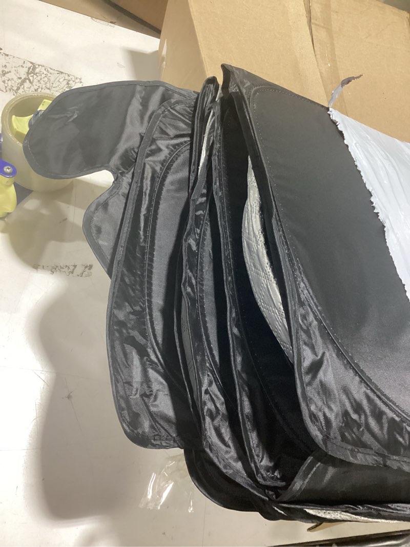 Condition photo showing Good Condition for kmf 8pcs full sun shades custom for toyota sienna 2013-2018 accessories, sienna sunshade car window covers for windshield side rear, sun visor uv block and blackout privacy for camping outdoor