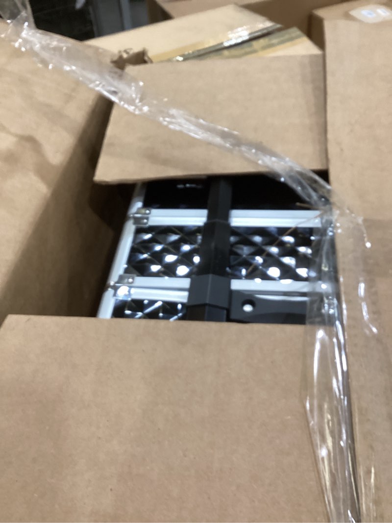 Condition photo showing Good Condition for hododou rolling makeup case cosmetic travel trolley storage sliding drawer 4 tray makeup travel case with wheels salon barber case traveling cart trunk for cosmetologist nail tech hairstylist black