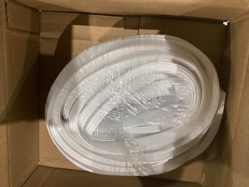 Condition photo showing As Is for baquler flexible silicone led channel 32.8ft/10m white 10x10mm diy waterproof neon rope strip light tube for 6mm led strip lights for indoor outdoor living room kitchen wall decor customizable 10x10mm,32.8ft