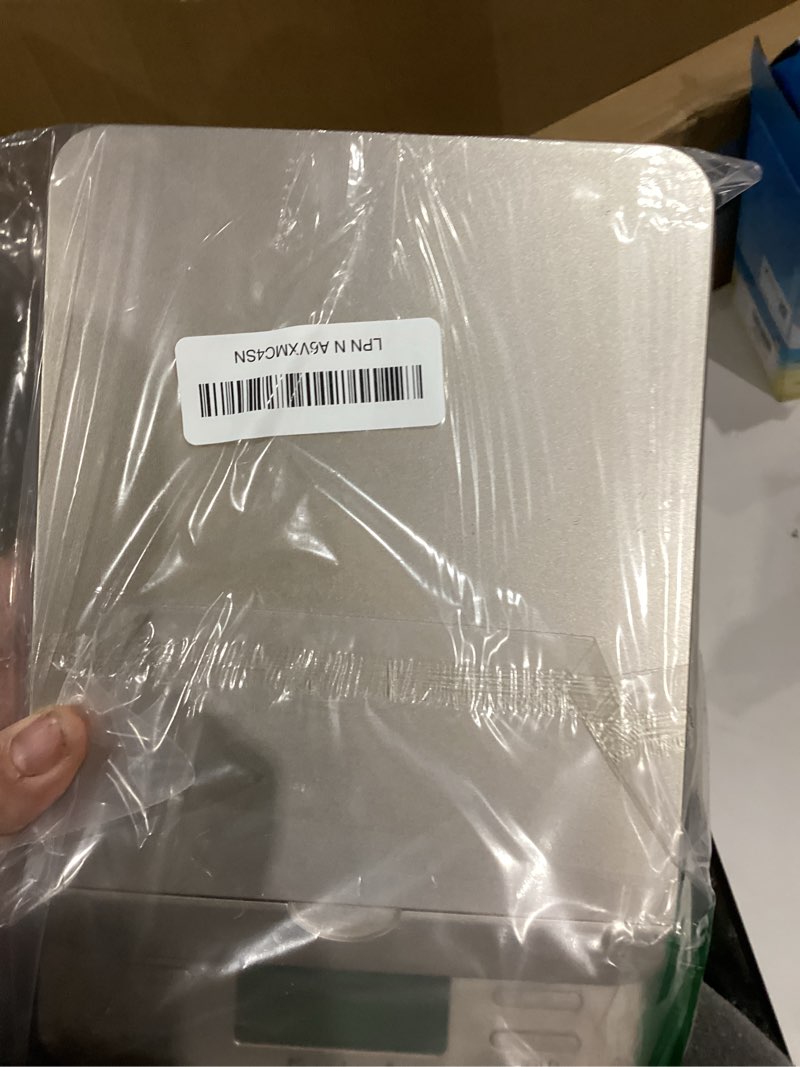 Condition photo showing Good Condition for Fuzion Shipping Scale, 86 lb/0.1oz Digital Postal Scale for Packages, Hold and Tare, Postage Scale, Mail Scale, Shipping Scale for Small Business, LCD Display, Battery & AC Adapter PS1 Gold with Flip-up Lid