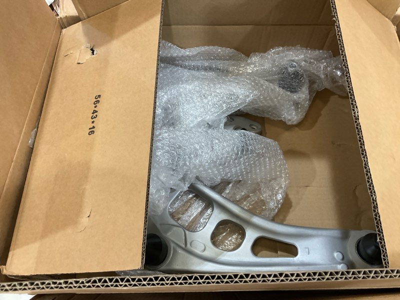 Condition photo showing As Is for a-premium 8pcs front suspension kit, lower control arm & bushing, sway bar link, inner outer tie rod end, compatible with bmw e46-1999-2008-318i 323ci 323i 325ci 325i 328ci 328i 330ci 330i z4