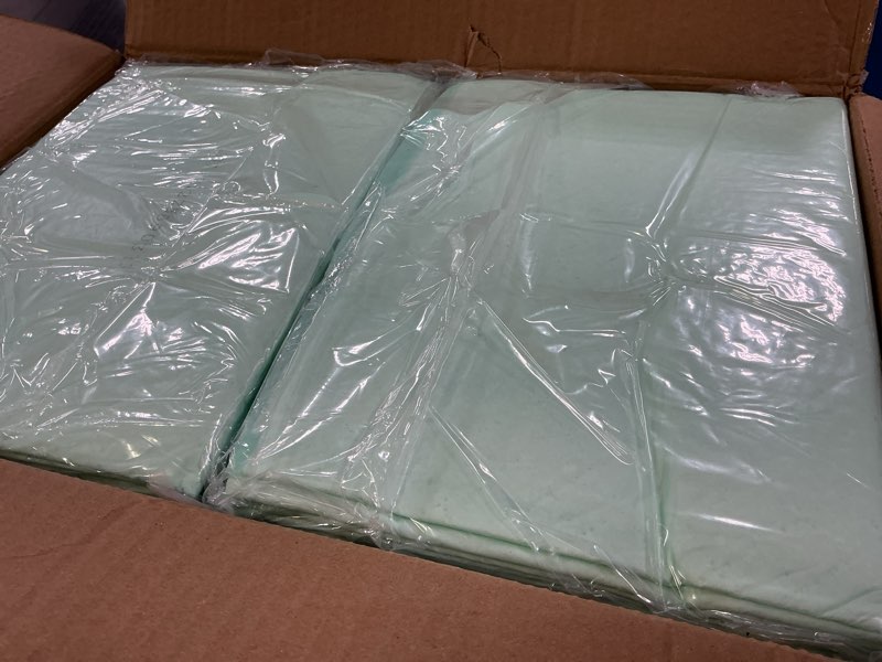 Condition photo showing New/Like New for medline super absorbent underpad, 36" x 36", 50 count, extra large disposable incontinence pads, protective bed pads, chucks, for kids, adults, elderly, furniture & surface protection pee pad 36 inches x 36 inches (50 count)