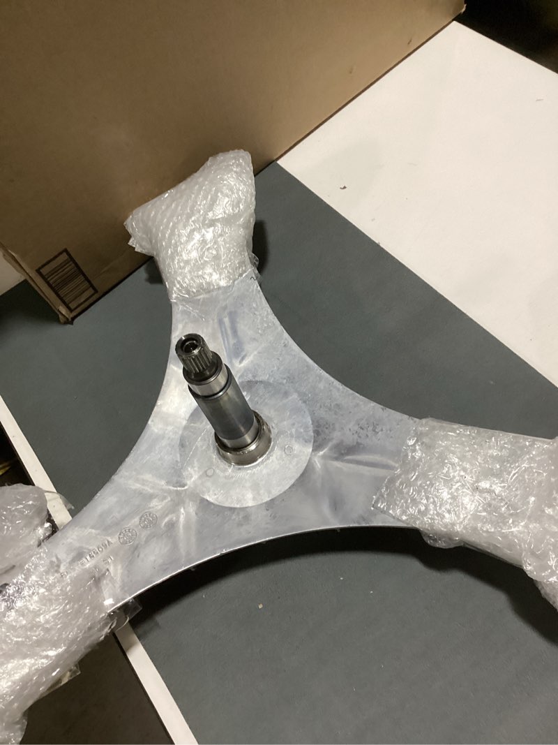 Condition photo showing Good Condition for 4434er0002d 4434er0002a washer spinner support, replacement for l-g ken-more washing machine - rear drum support spider replaces 4434er0002b 4434er0002e ap5592038, 3 year warranty