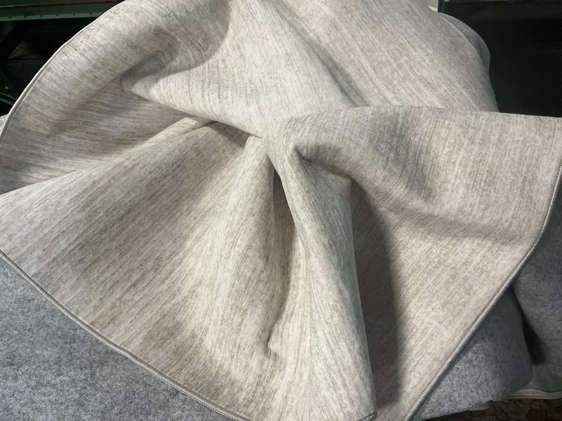 Condition photo showing As Is for zesthome Washable Rug 8x10, Modern Abstract Rugs for Living Room, Ultra Soft 8x10 Area Rugs, Stain Resistant Rugs for Bedroom, Ultra-Thin Large Rug Foldable (Brown, 8'x10') Brown 8' x 10' (Rectangular)