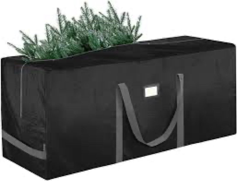 baleine 7.5 ft extra large christmas tree storage bag - heavy duty with reinforced handles and dual 