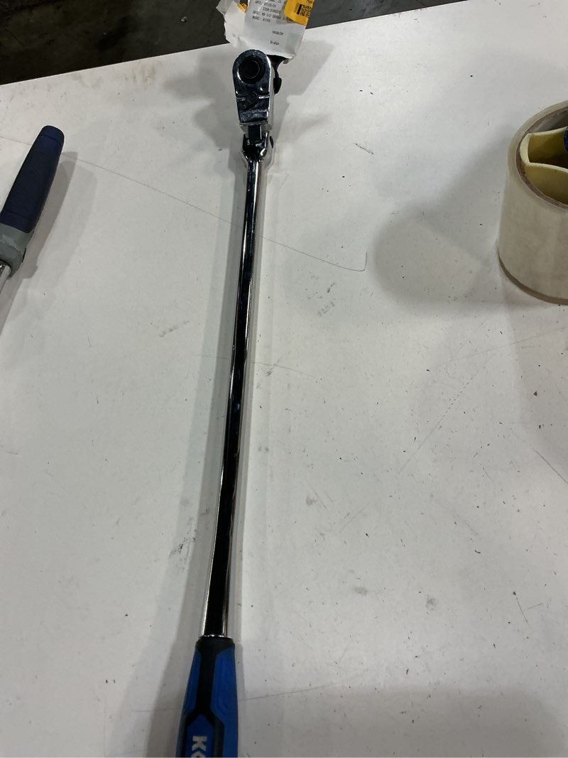 Condition photo showing Good Condition for kobalt 72-tooth 1/2-in drive comfort grip handle flexible head ratchet