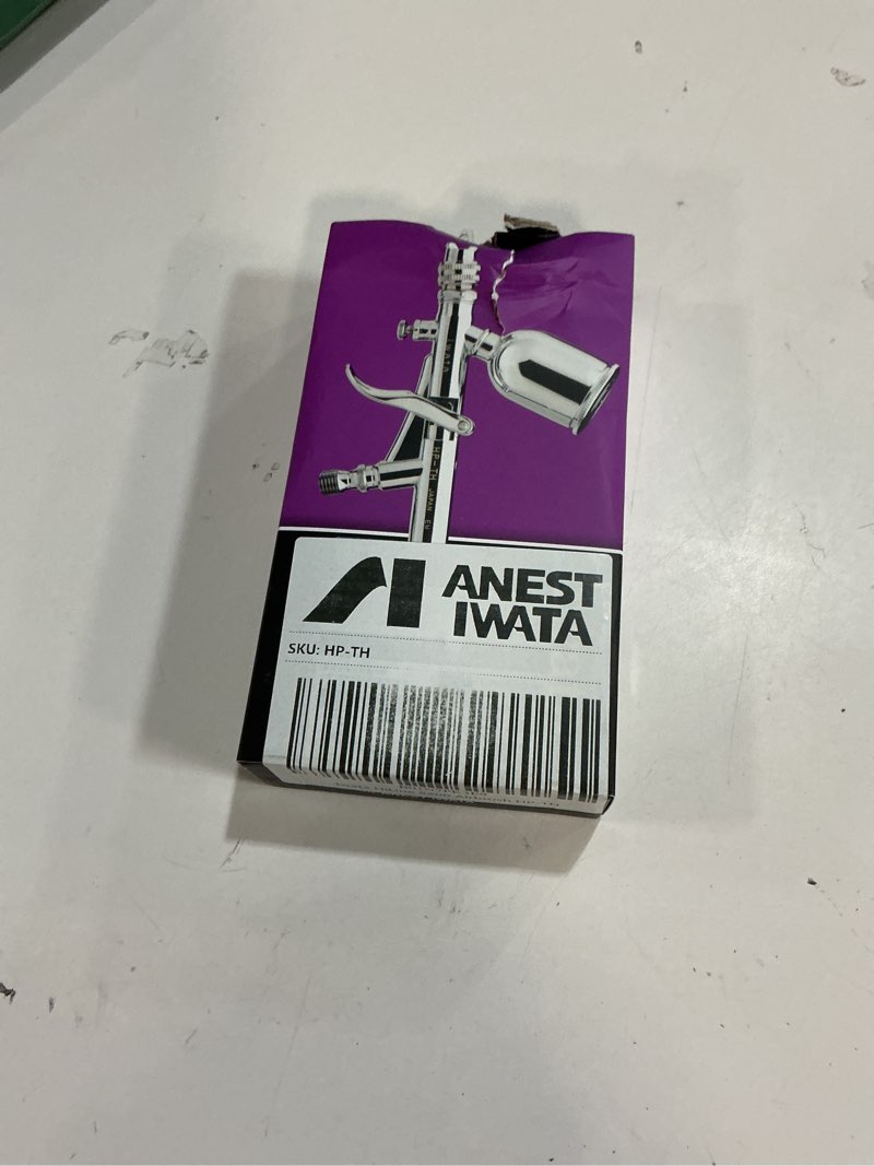 Condition photo showing New/Like New for Iwata Hi-Line HP-TH Trigger Airbrush Gun Gravity Feed Dual Action H3 Nozzle-Needle, ½ oz Fluid Cup, Round and Fan Air Caps, Special Effects, Hobby, Terrain, Auto-Graphics