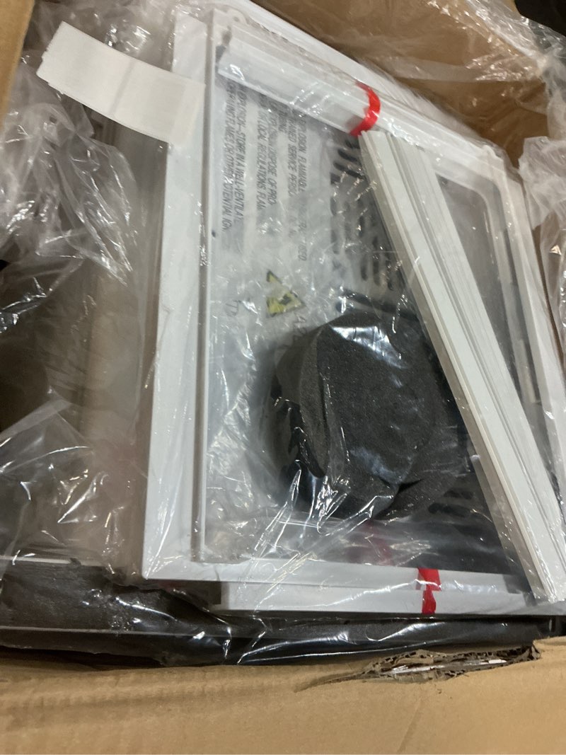 Condition photo showing New/Like New for GE Window Air Conditioner Unit, 5,000 BTU for Small Rooms up to 150 sq ft. with Manual Adjustable Fan and Cooling Settings, Perfect for Small Bedroom or Living Room, Easy Install Kit Included, White New 5,000 BTU Mechanical Controls White